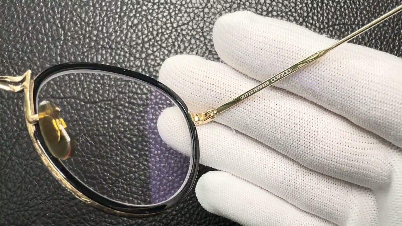 オリバーピープルズ OLIVER PEOPLES Boland BK/G - YouTube