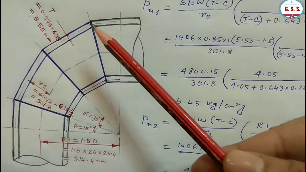 Piping Engineering Reinforced and Unreinforced Miter Bends used in