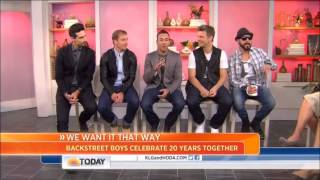 Backstreet Boys on Today Show with Kathie Lee and Hoda
