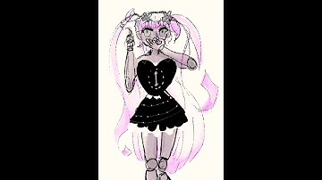 #timelapse #art #digitalart #procreate #drawing #machine #robot #animegirl #halloween #cute #kawaii