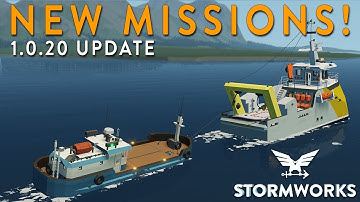 NEW TOWING MISSIONS!!! 1.0.20 Update - Stormworks Version 1.0
