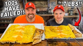 Michigan’s Biggest “Jolly Giant” 7lb Breakfast Omelet Challenge Is on the Upper Peninsula!!