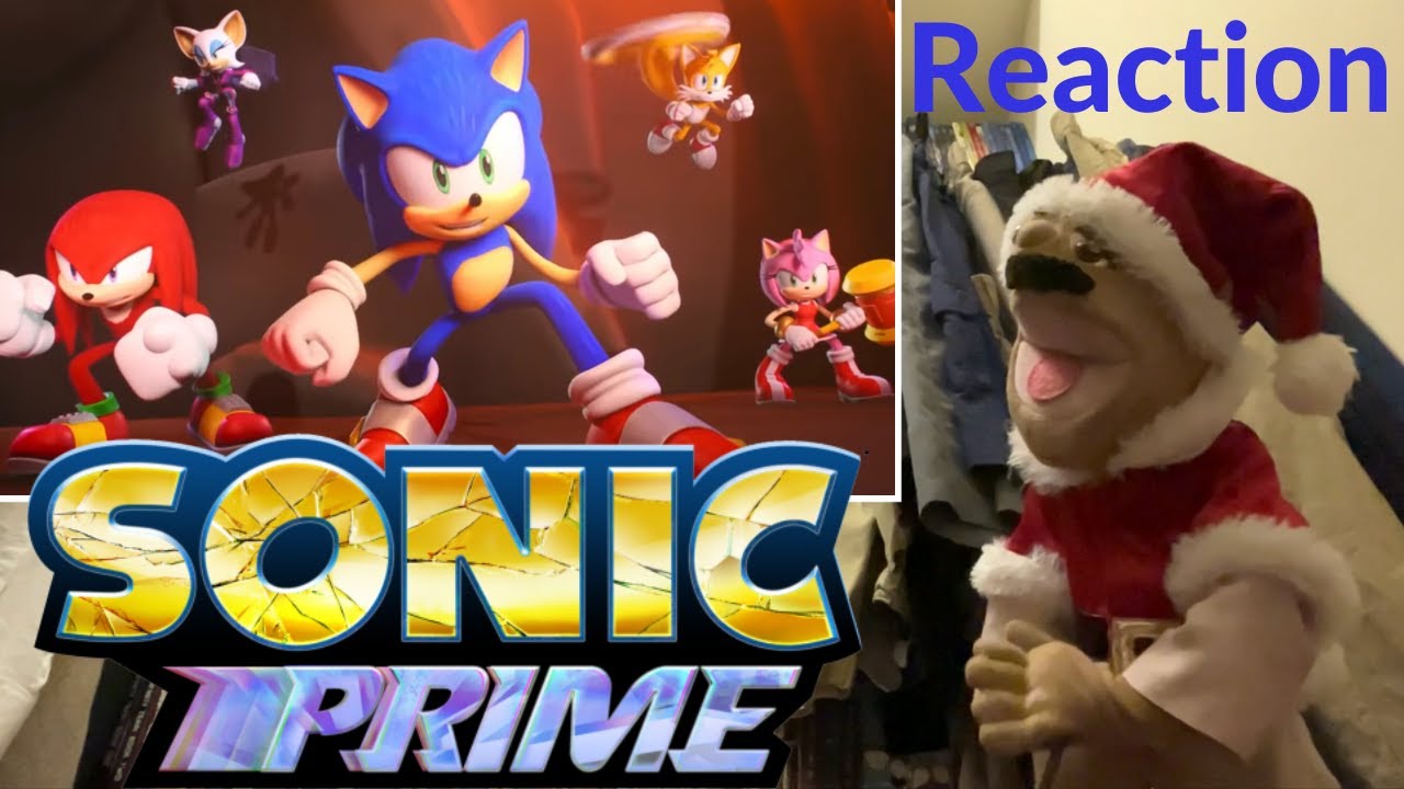 Реакции соник. Sonic Prime Shattered.