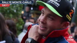 Rallye Monte-Carlo Day One - Hyundai Motorsport 2017