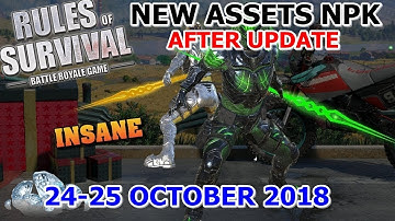 New Assets NPK After Update Rules Of Survival Mobile 100% SAFE New Feature UPDATE