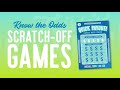 Know your odds scratchoff games