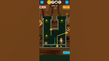 Hero Rescue 2 / Game / New level 128 / Gameplay / Woowplay / (IOS - Android)