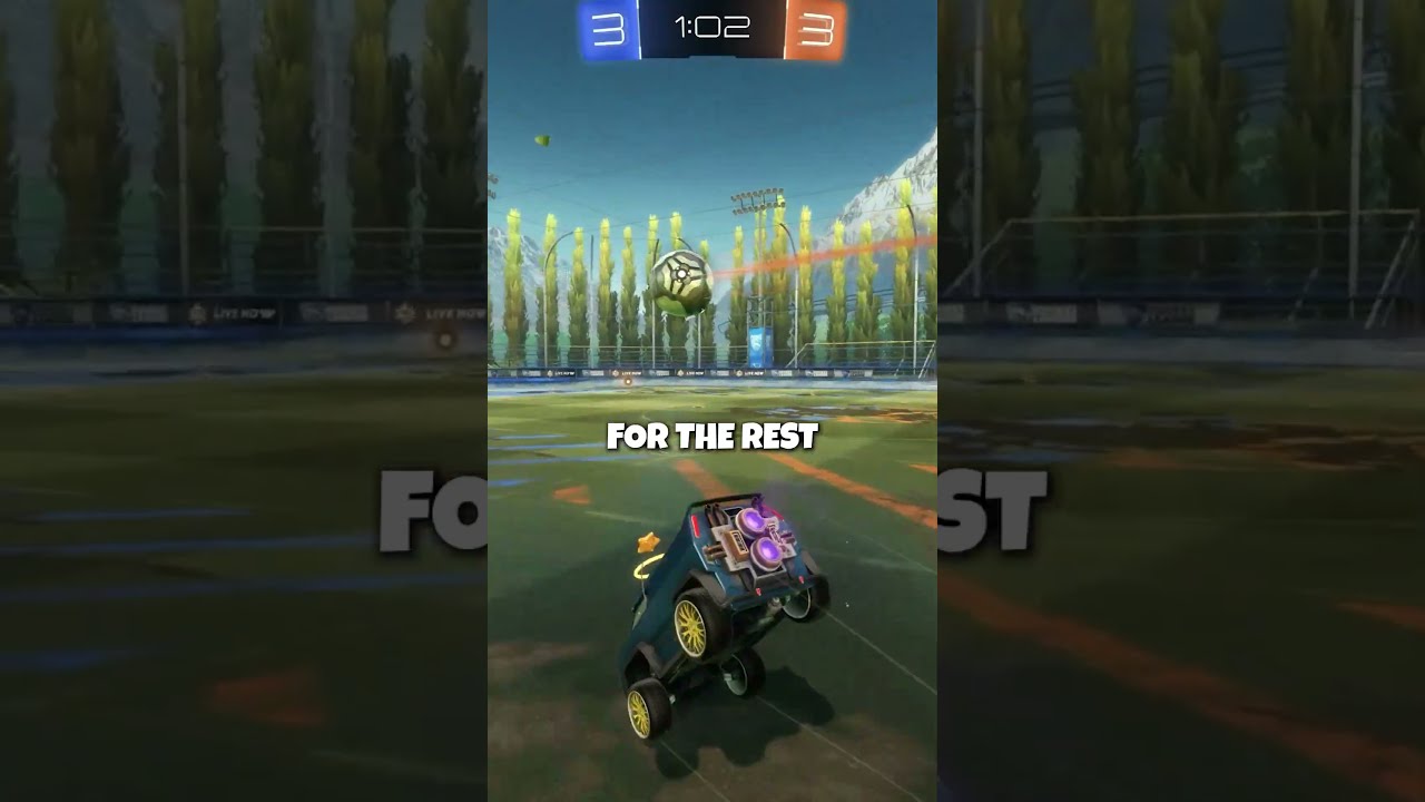 The First Ever 1v1 In Rocket League History