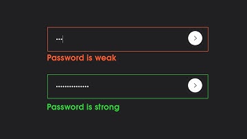 How To Show Password Strength Using HTML CSS And JavaScript on Website