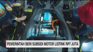 Pemerintah Beri Subsidi Motor Listrik Rp7 Juta