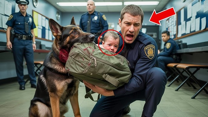 Wounded K9 Dragged a Backpack to Police—What They Found Inside Changed  Everything