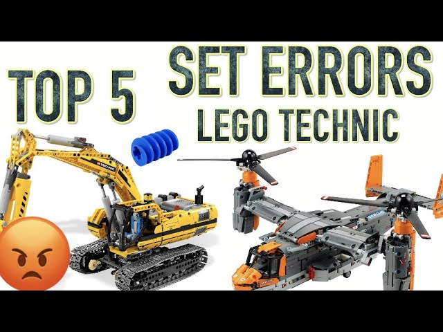 LEGO Technic Motorized Excavator 8043 Detailed Building Review