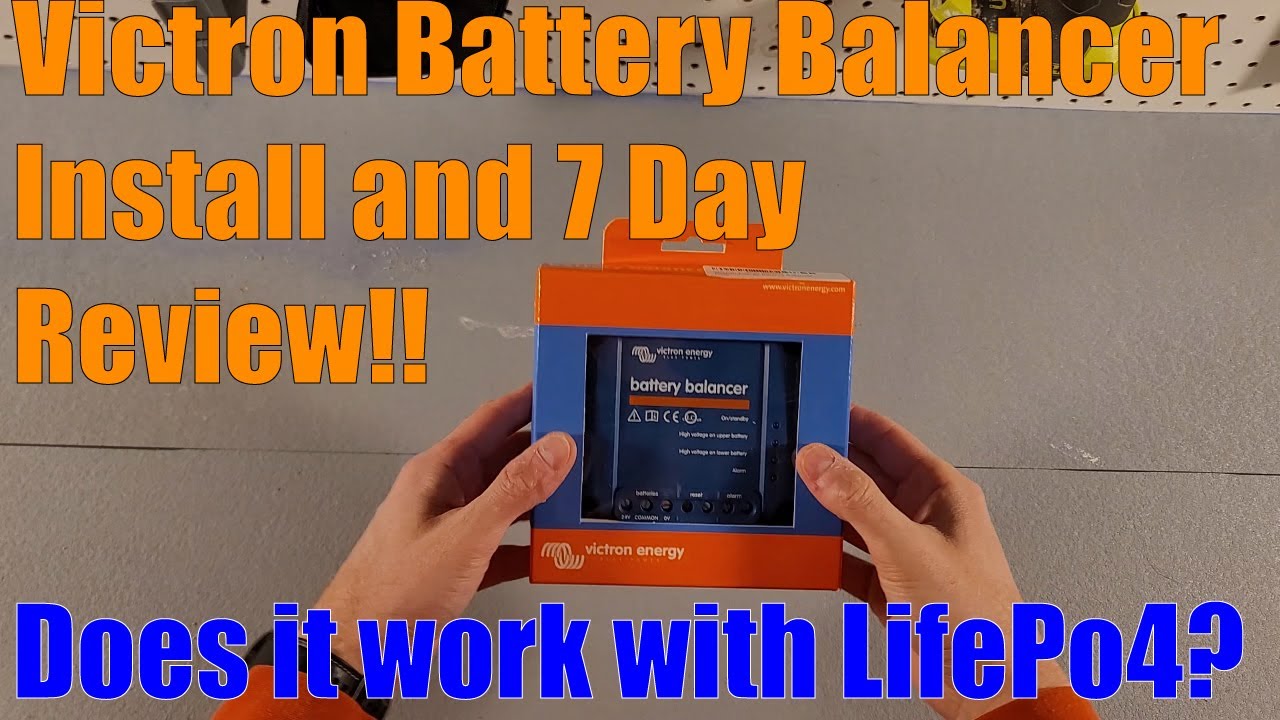 Victron Battery Balancer: Installation and 7 Day real world