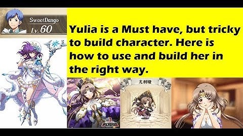 Yulia is a must-have character in Langrisser Mobile. Here is how to use and build her.