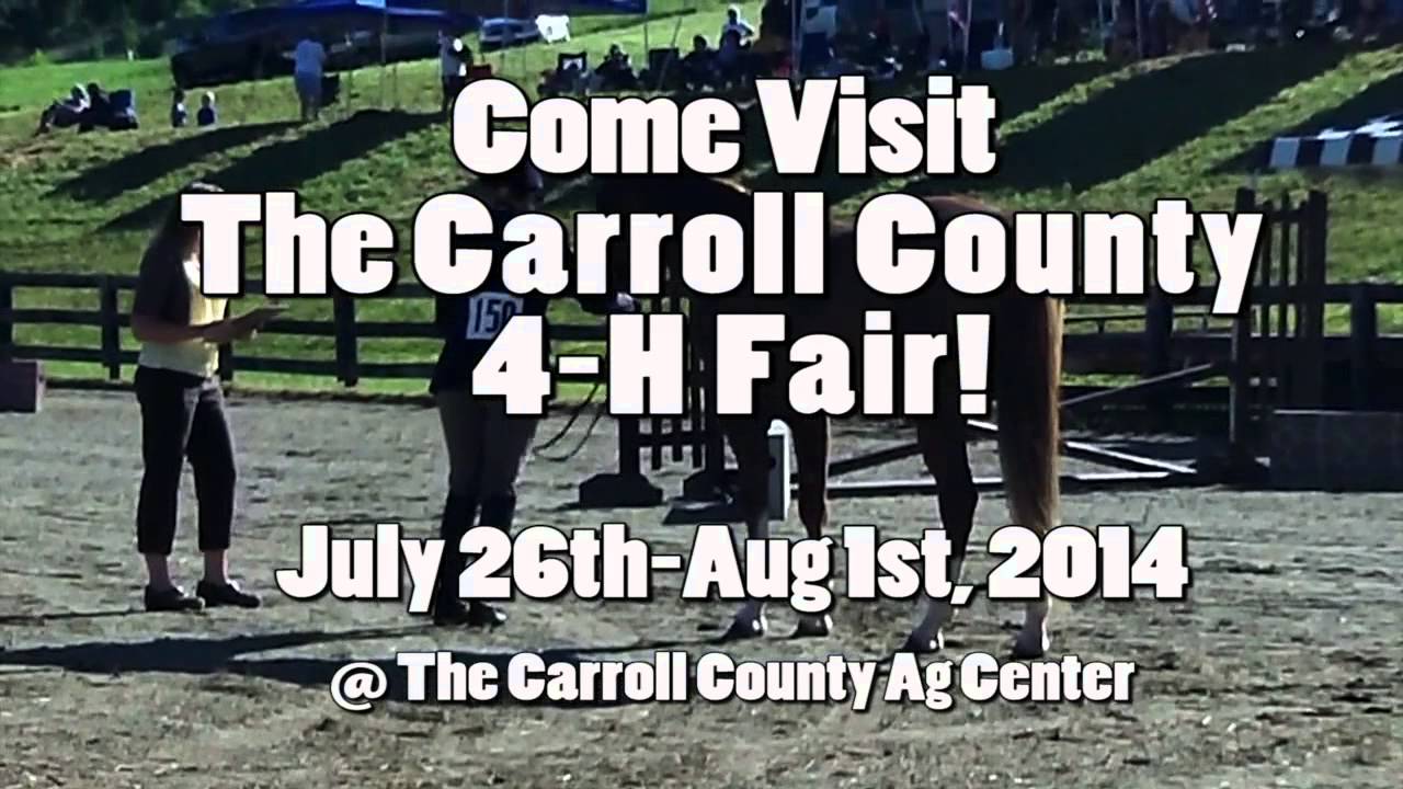 Carroll County 4H & FFA Fair 2014 Promo YouTube