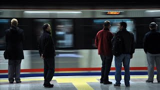 İstanbul'da Marmaray ile Gebze - Halkalı Arasında Seyahat