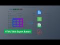 DataTable Export Buttons | HTML