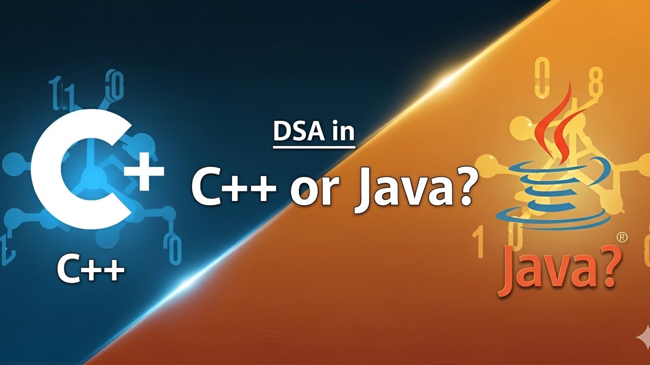 DSA in C++ or JAVA ? | All Douts Clear - YouTube