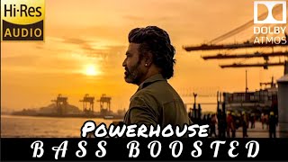 Powerhouse BASS BOOSTED | Coolie | Superstar Rajinikanth, @AnirudhOfficial