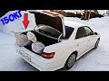 150кг ДЛЯ ЗАЦЕПА ЗИМОЙ! Toyota Mark 2 ПОЕХАЛ! Тойота Марк 2