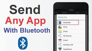 bluetooth se app kaise share Karen |  how to send an app via bluetooth