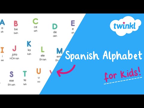 The Spanish Alphabet For Kids Guide For Pronouncing Spanish Letters Twinkl USA