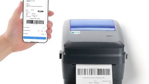 HQ 450L Thermal Label Barcode Printer Demo Video