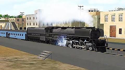 Train Sim - India Using Union Pacific Challenger Again - Simulasi Kereta Api