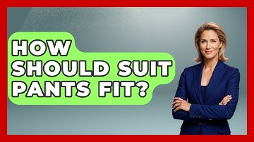 How Should Suit Pants Fit? - The Sharp Dressed Gent