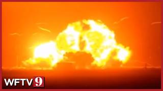 BREAKING: Blue Origin Rocket Explodes On Launch Pad