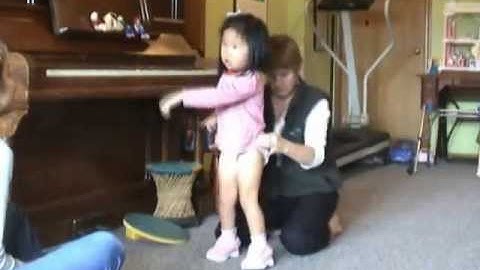 4-year-old girl with high tone pronation | DAFO 4 | Cascade Dafo