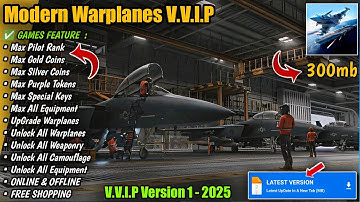 Modern Warplanes Mod Apk 1.20.2 Nieuwste versie | 7 augustus 2025