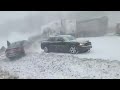 Massencrash bei Schneechaos in den USA fordert drei Tote