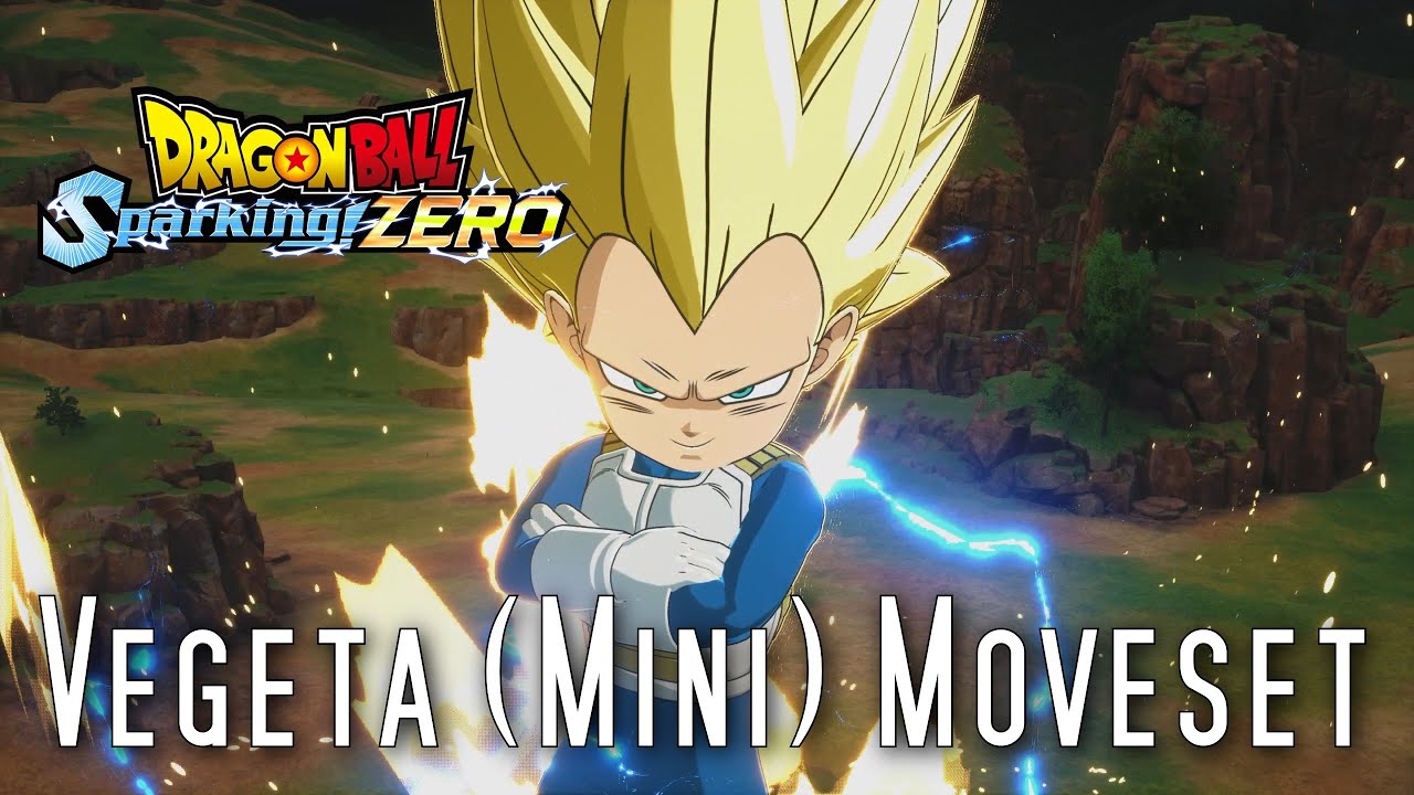 Dragon Ball Sparking ZERO Vegeta (Mini) Moveset