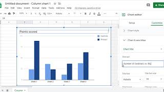 Instructions for Bar Graph in Natural Selection Lab