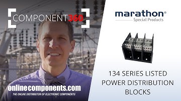 Component 360: Marathon Special Products 134 Series Listed Power Distribution Blocks
