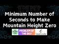 #844 Minimum Number of Seconds to Make Mountain Height Zero | Leetcode POTD | 13-03-2026