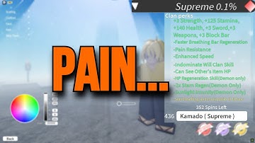 [Project Slayers] Trying to Spin for a Supreme Clan