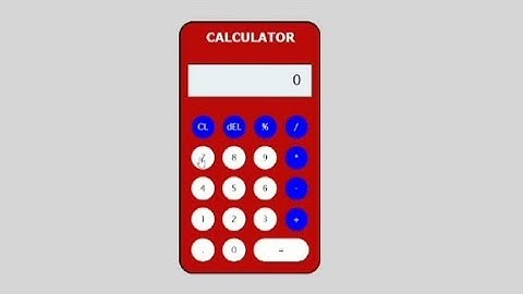 Create a calculator using Html, Css, Javascript with validation ❤️🧑‍💻