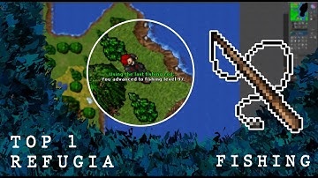 Tibia - Fishing Skill 97 | TOP 1 REFUGIA