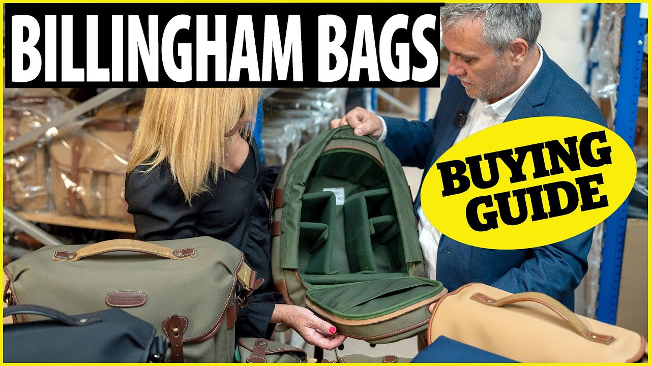 Billingham Bags - Camera, Laptop & Travel Bags - Made in England