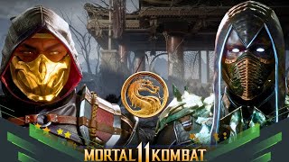 Mortal Kombat 11 - Scorpion Vs. Noob Saibot