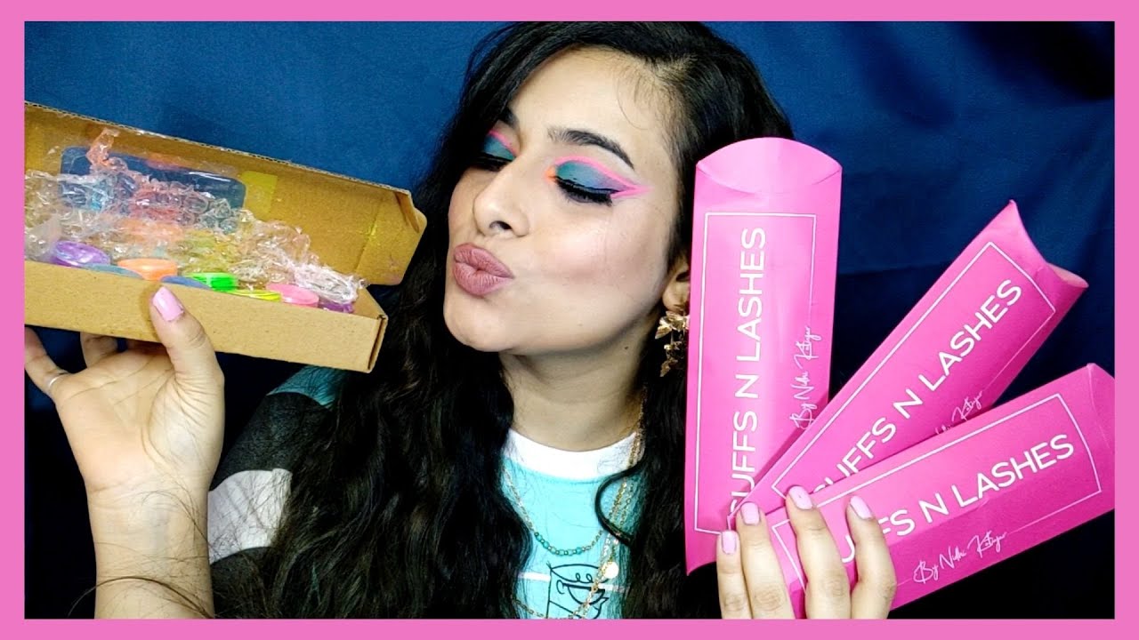 Cuffs N Lashes Haul || Cuffs N Lashes Brush Set & Eyeliners First Impressions || Himanshi Vashisht