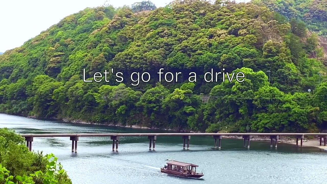 A lot of green beautiful nature to visit in Japan by camper