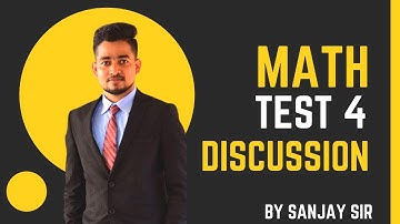 MATH MCQs Discussion | ASO TEST SERIES | By @SanjayKumarRout99  Sir | eZugyAn