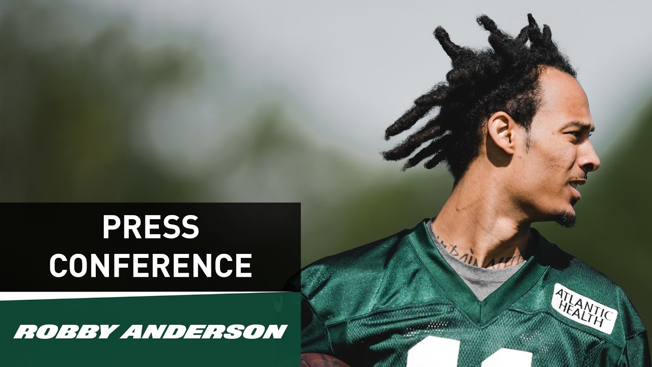 new york jets stadium Robby Anderson Press Conference (7/25) | New York Jets Training Camp | NFL