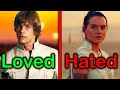 Why people love luke skywalker and hate rey