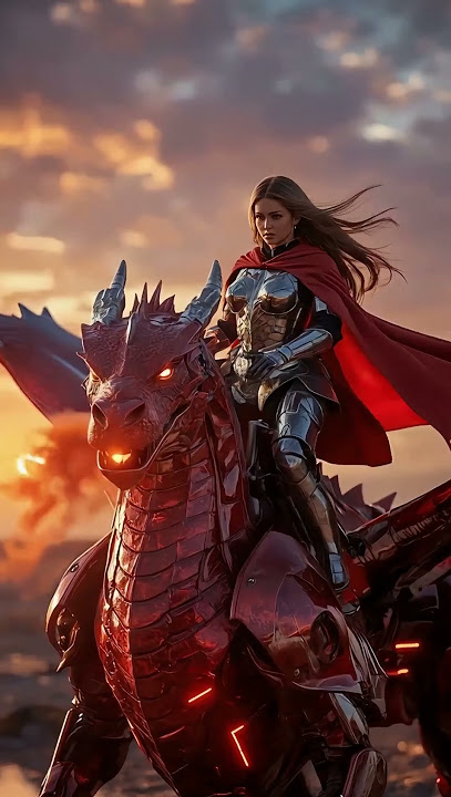 Red Dragon Rider – The Knight of the Crimson Sky