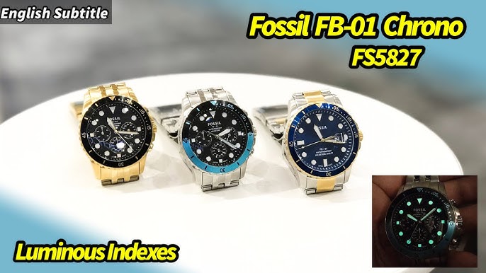 Fossil Bronson Three-Hand Date Taupe Nylon Watch FS5917 (Unboxing)  @UnboxWatches - YouTube