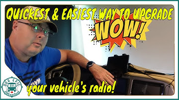 UPGRADE YOUR RV/CAR/TRUCK RADIO WITHOUT SPENDING $$$!  Use your iPad/Android tablet!!